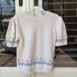 Cottage Core Knit Top